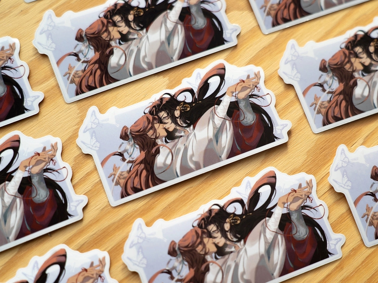 Hualian Dance Clear Sticker
