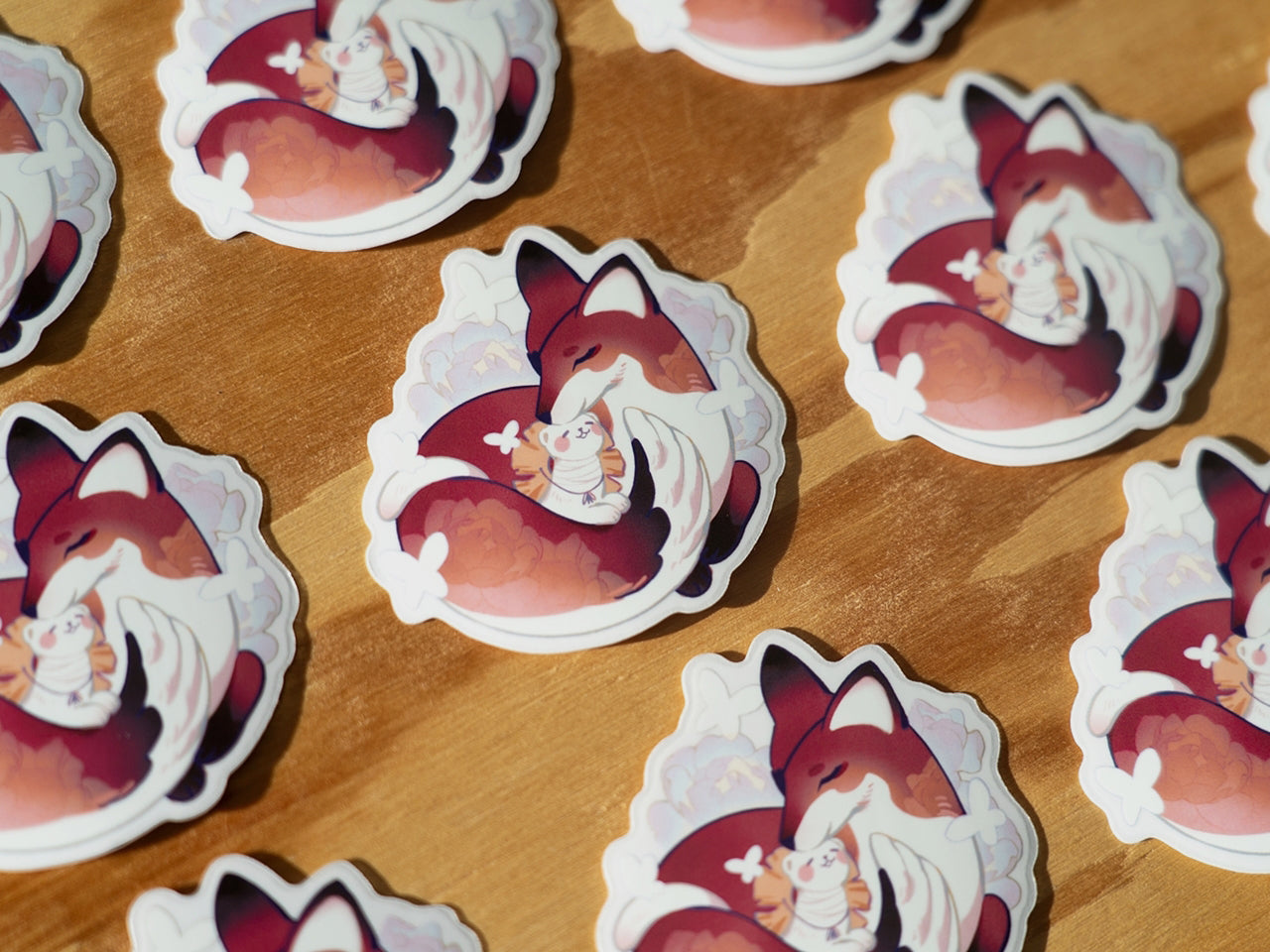 Ferret & Fox Hualian Clear Sticker
