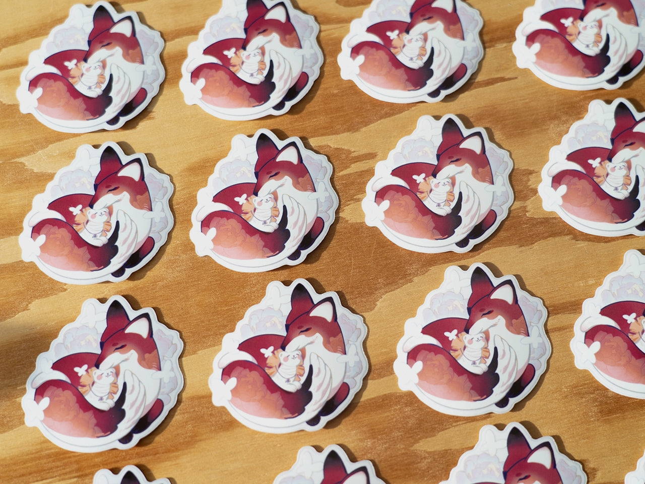 Ferret & Fox Hualian Clear Sticker