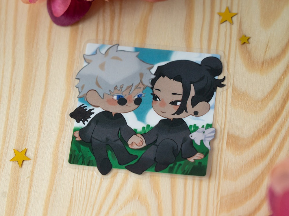 Satosugu Clear Sticker