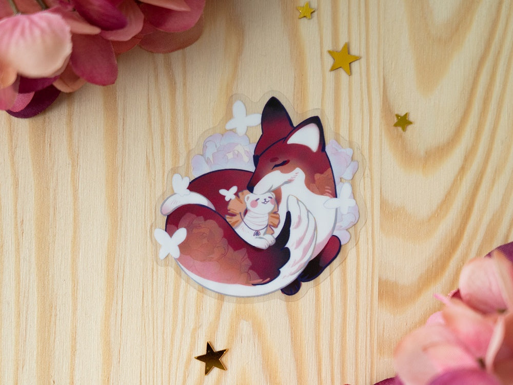 Ferret & Fox Hualian Clear Sticker