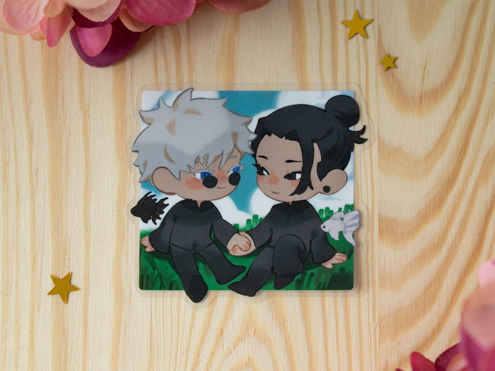 Satosugu Clear Sticker