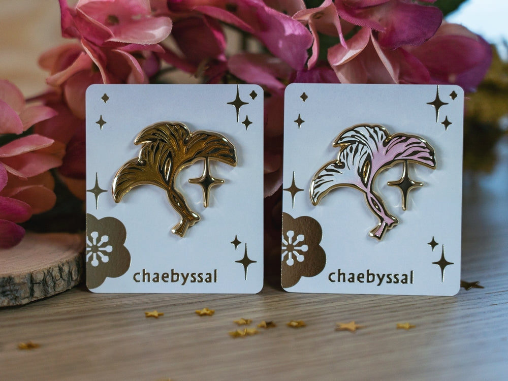 Starry Ginkgo - Enamel Pins