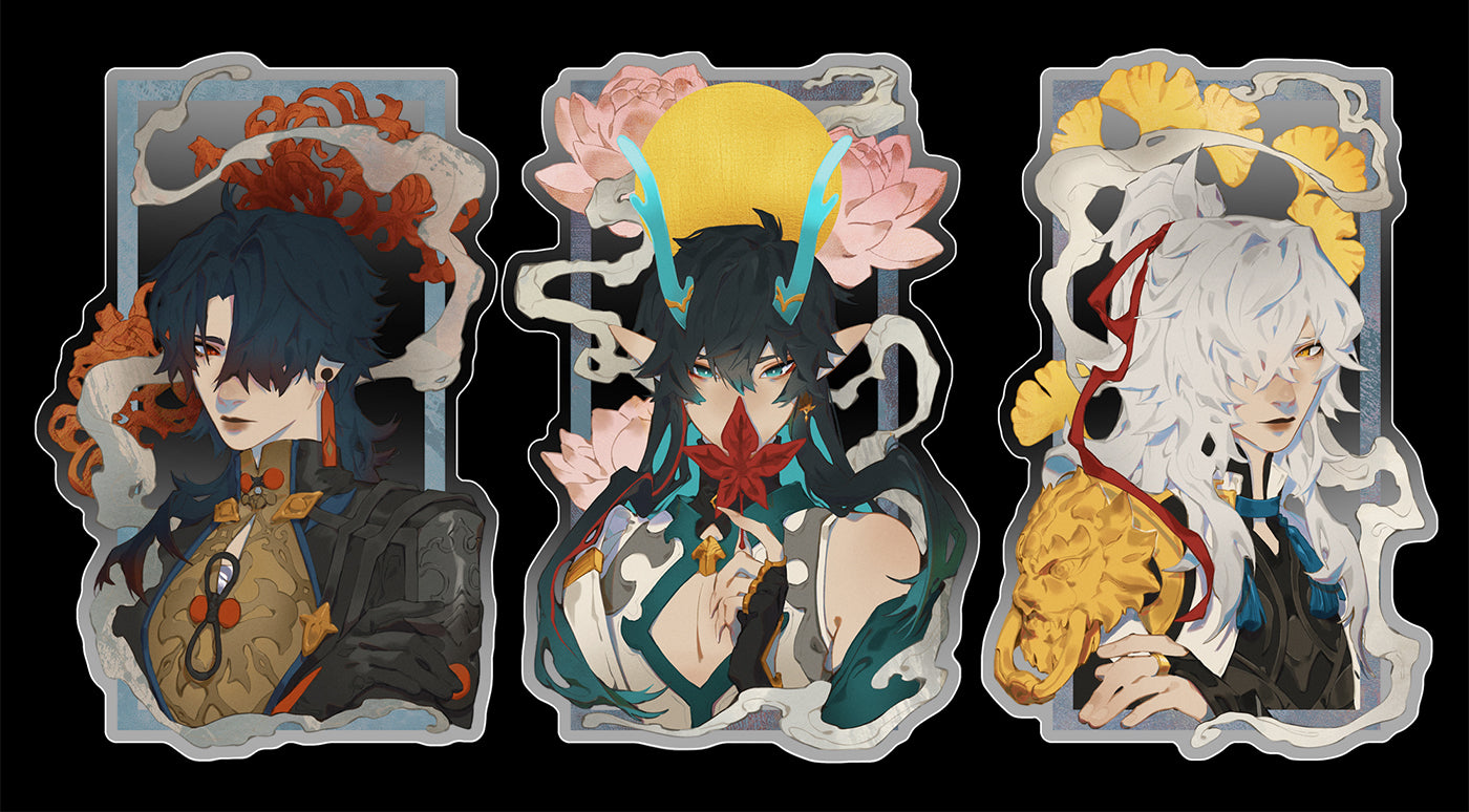 Star Rail Clear Stickers