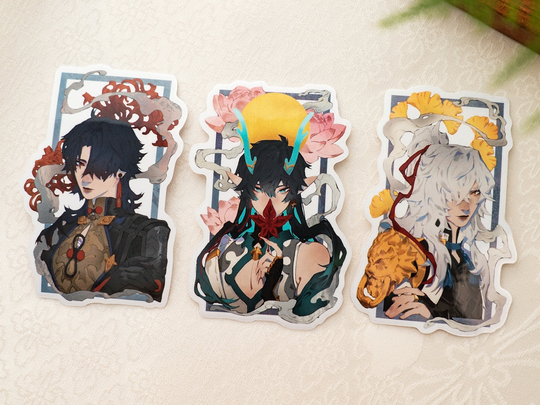 Star Rail Clear Stickers