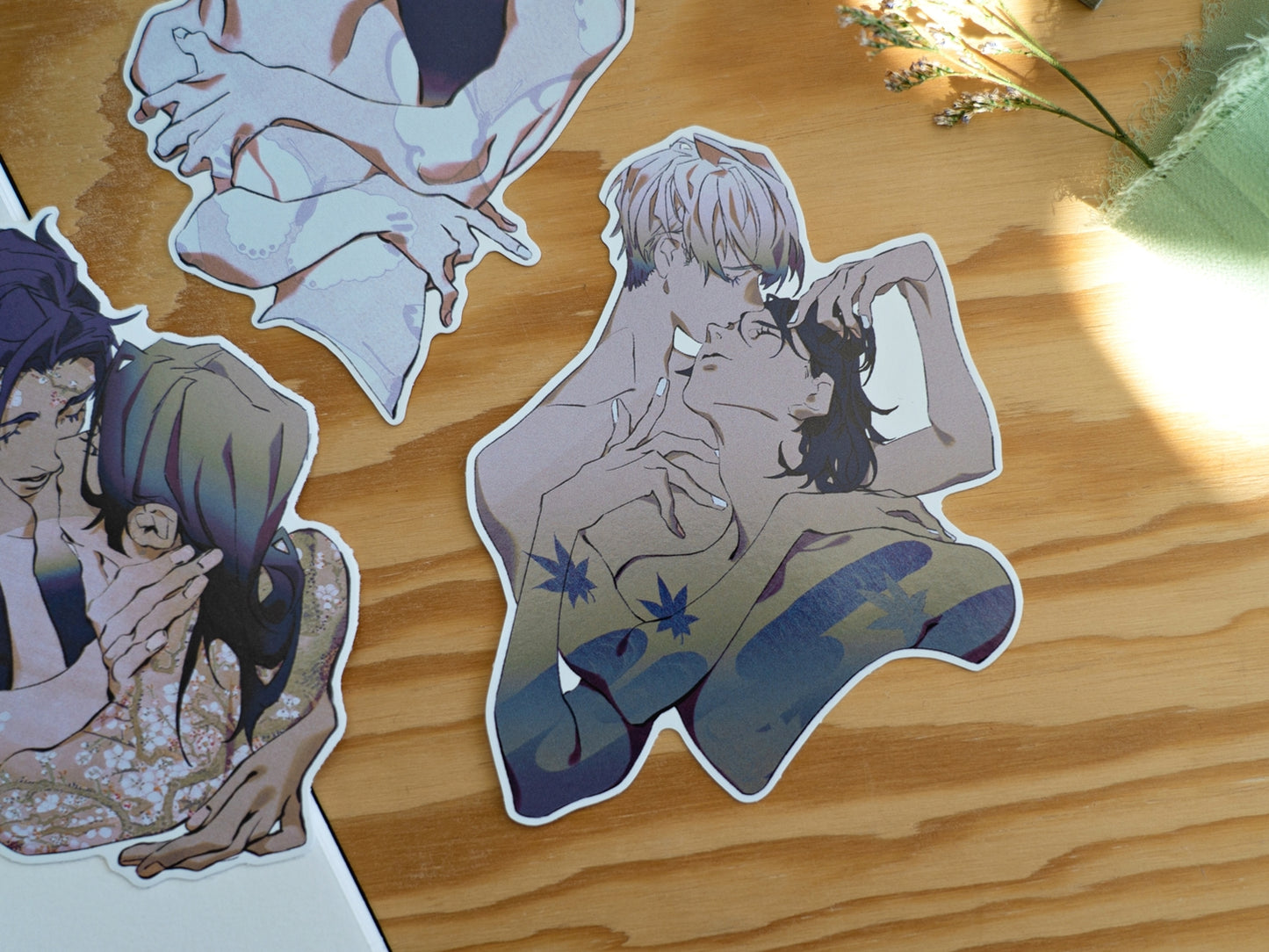 Gentle Touch Vinyl Sticker