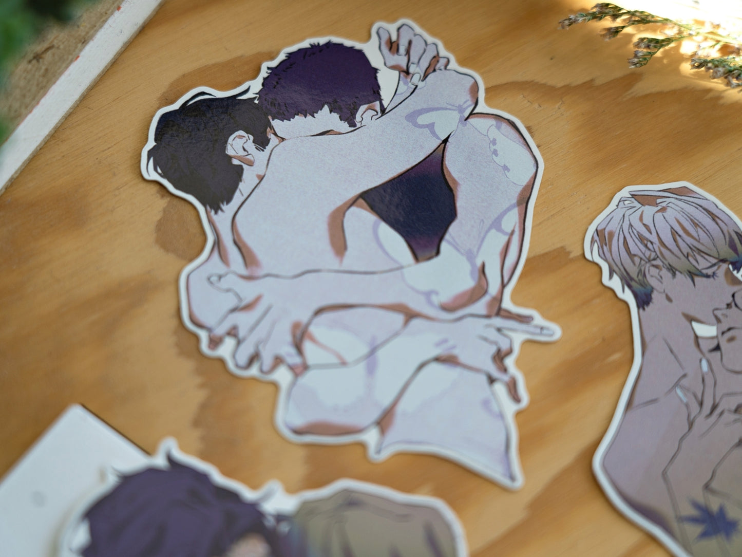 Gentle Touch Vinyl Sticker