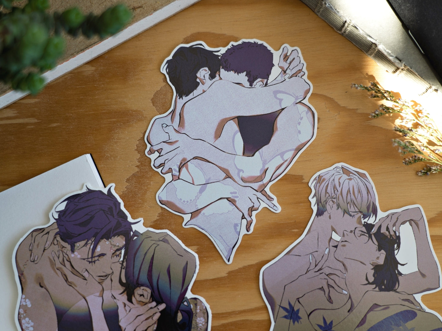 Gentle Touch Vinyl Sticker