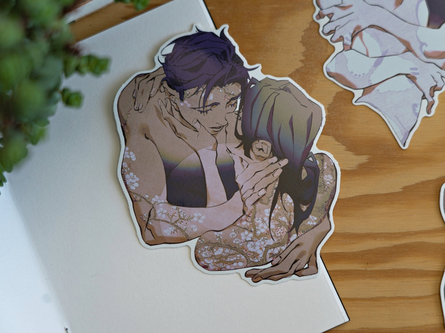 Gentle Touch Vinyl Sticker