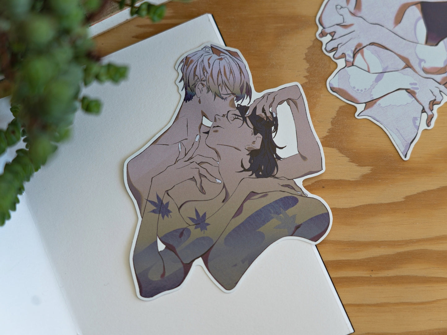 Gentle Touch Vinyl Sticker