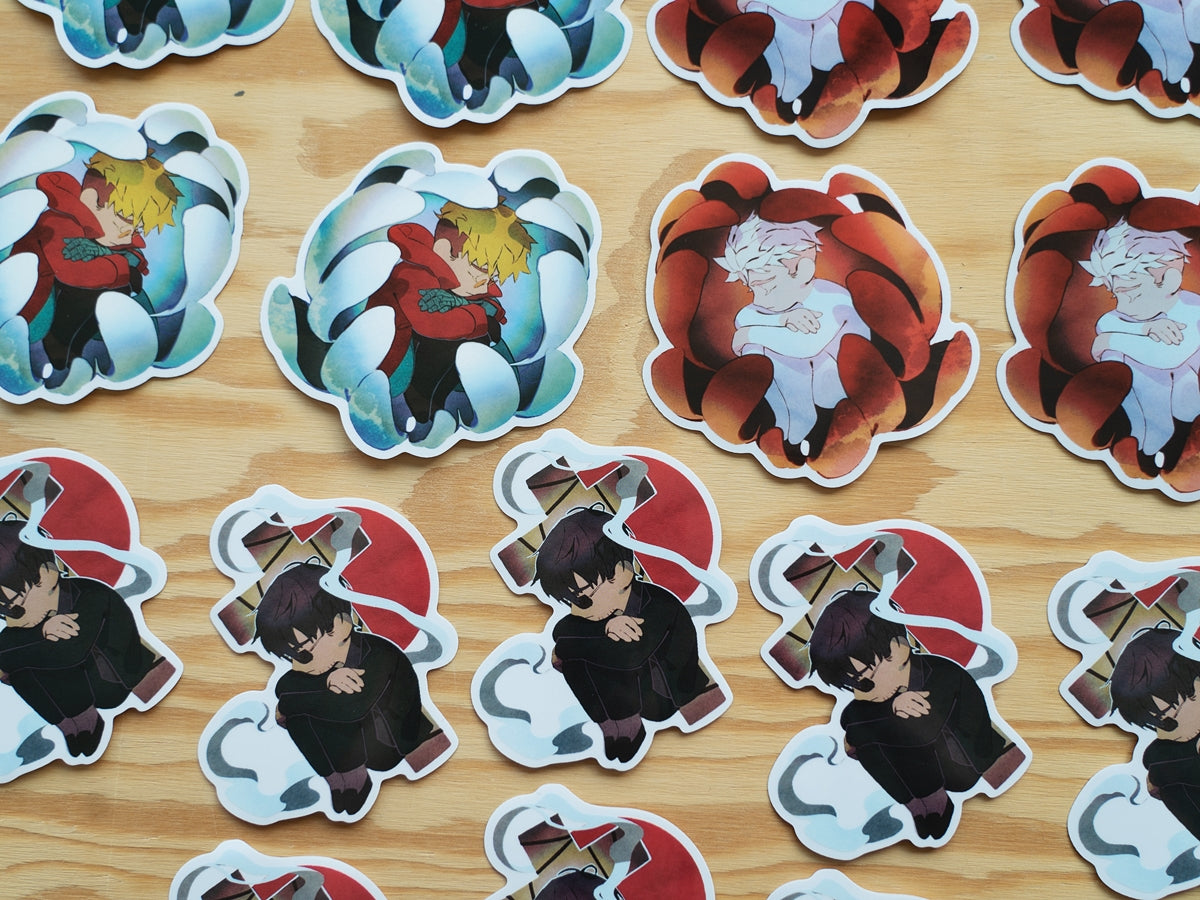 Tristamp Clear Stickers