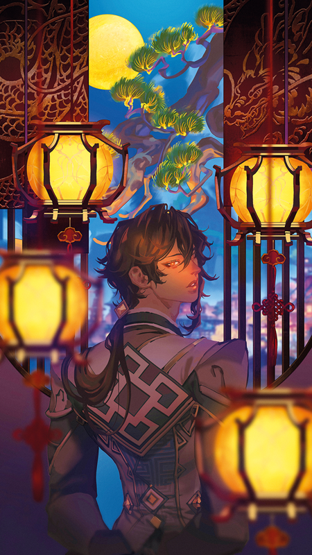 Zhongli - Art Print