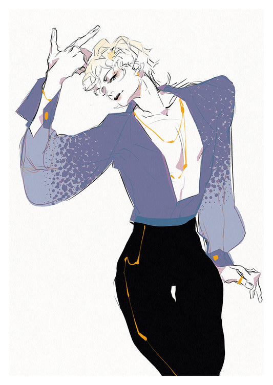 Purple - Art Print