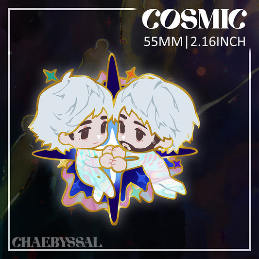 [PRE-ORDER] Cosmic Chibi Enamel Pin