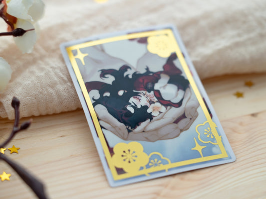 Hong-er - Gold Foil Sticker