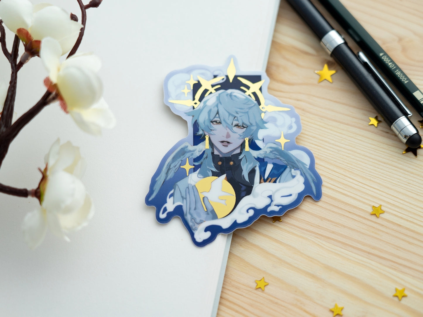 Sunday - Gold Foil Sticker