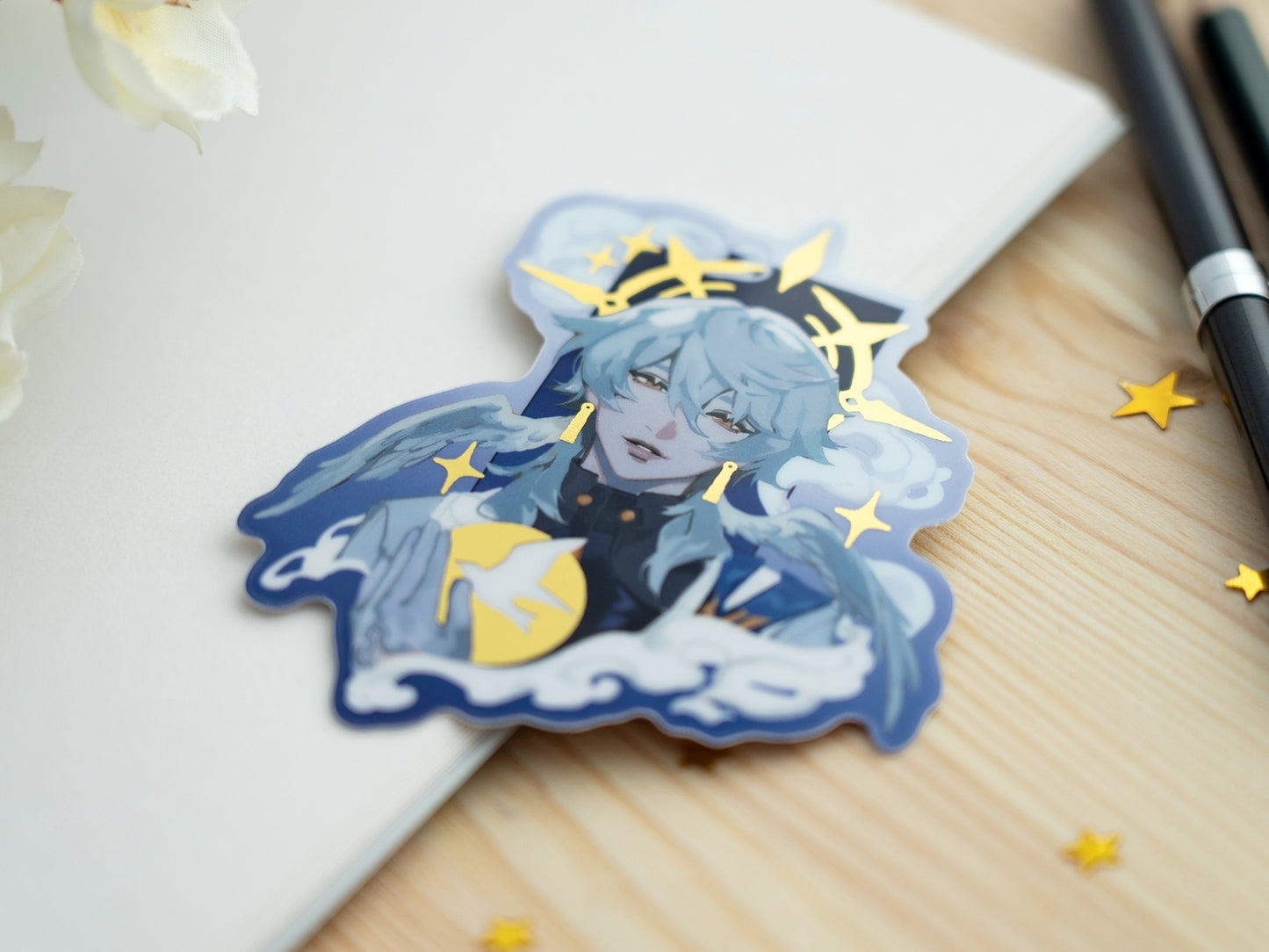 Sunday - Gold Foil Sticker