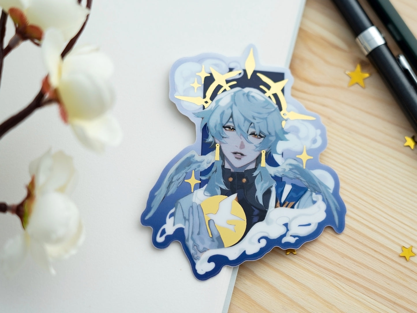 Sunday - Gold Foil Sticker