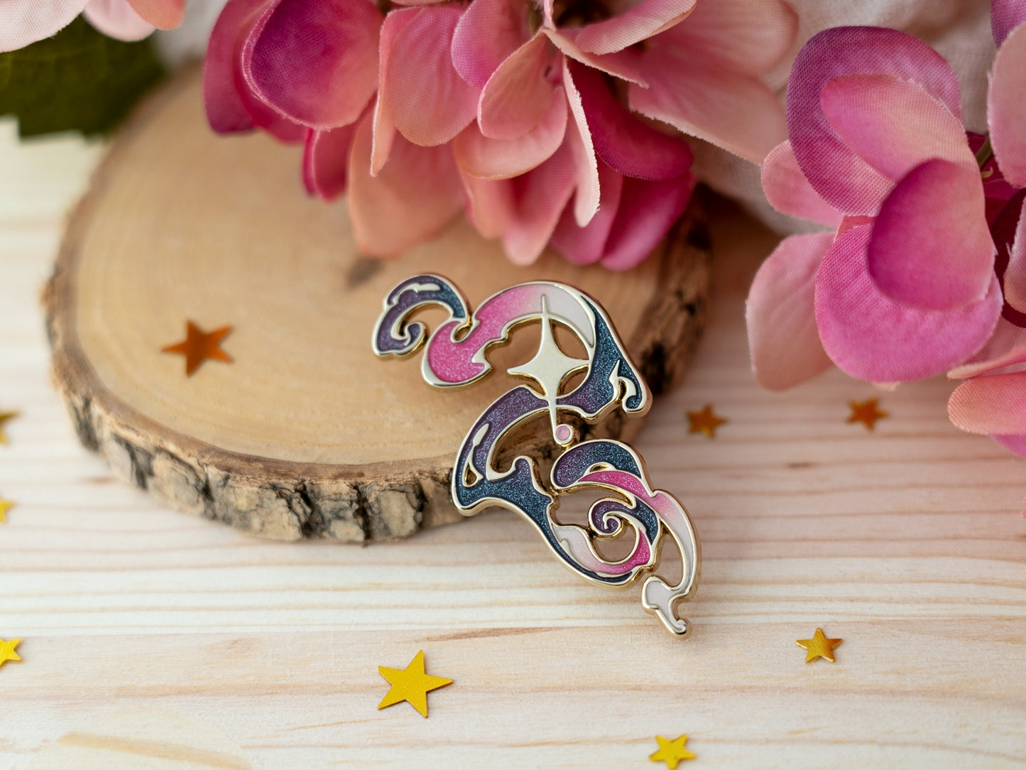Starry Cloud - Enamel Pin