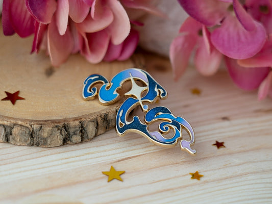 Starry Cloud - Enamel Pin