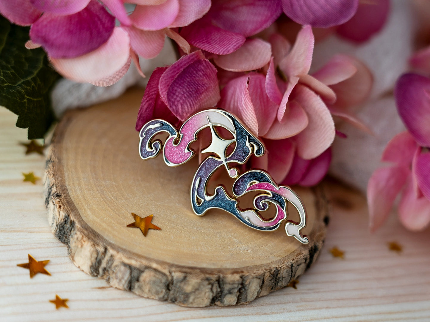 Starry Cloud - Enamel Pin