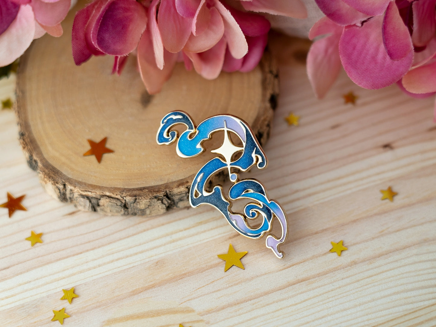 Starry Cloud - Enamel Pin