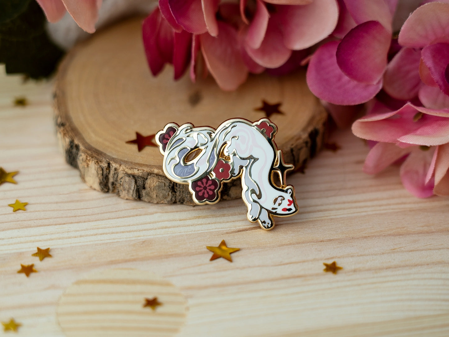 Stoat & Fox - Enamel Pins