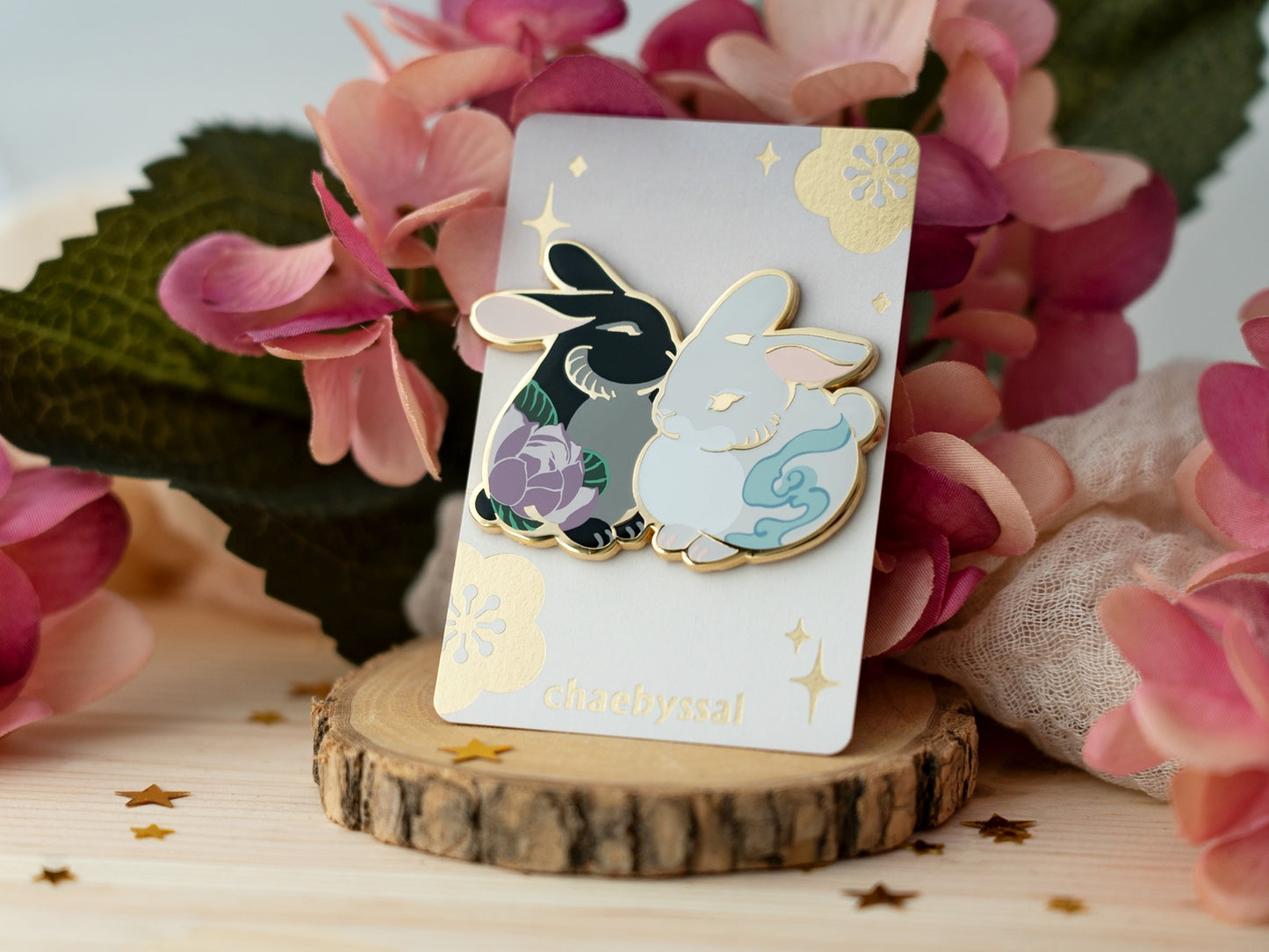 Bunnies - Enamel Pin