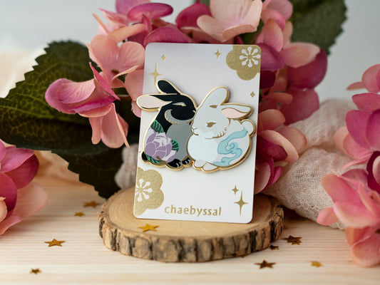 Bunnies - Enamel Pin