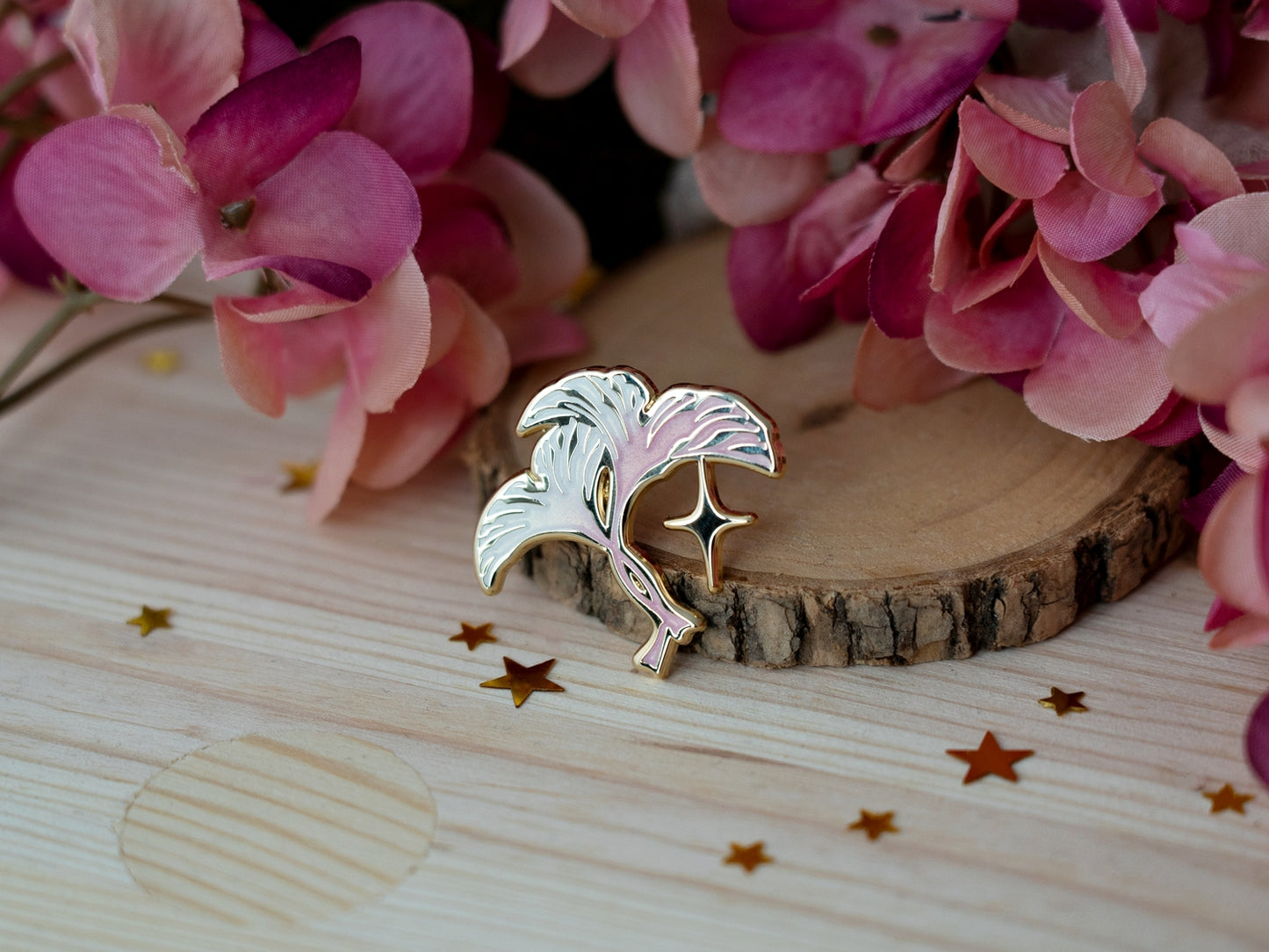 Starry Ginkgo - Enamel Pins