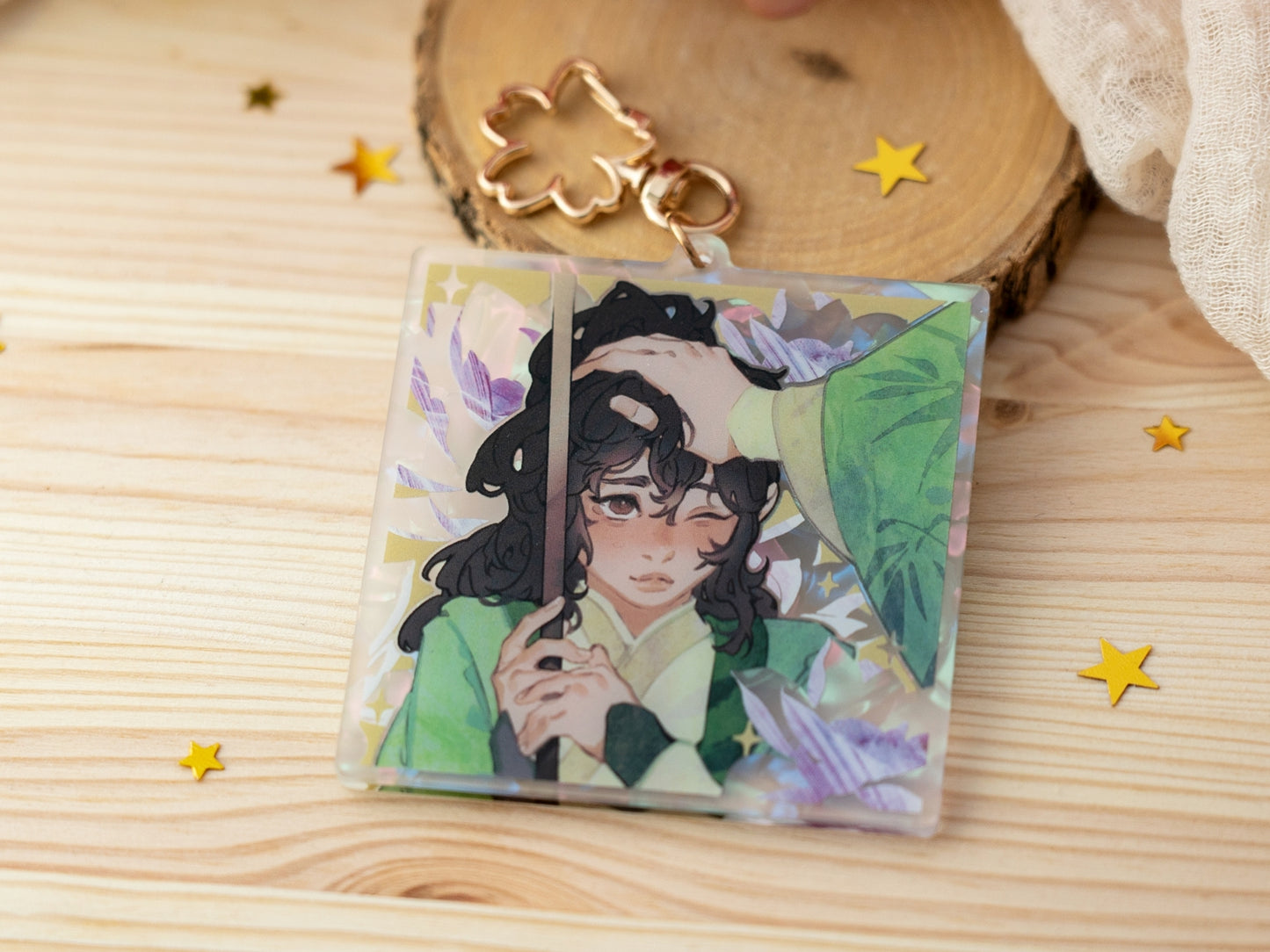 Bunhe - Acrylic Shell Charm