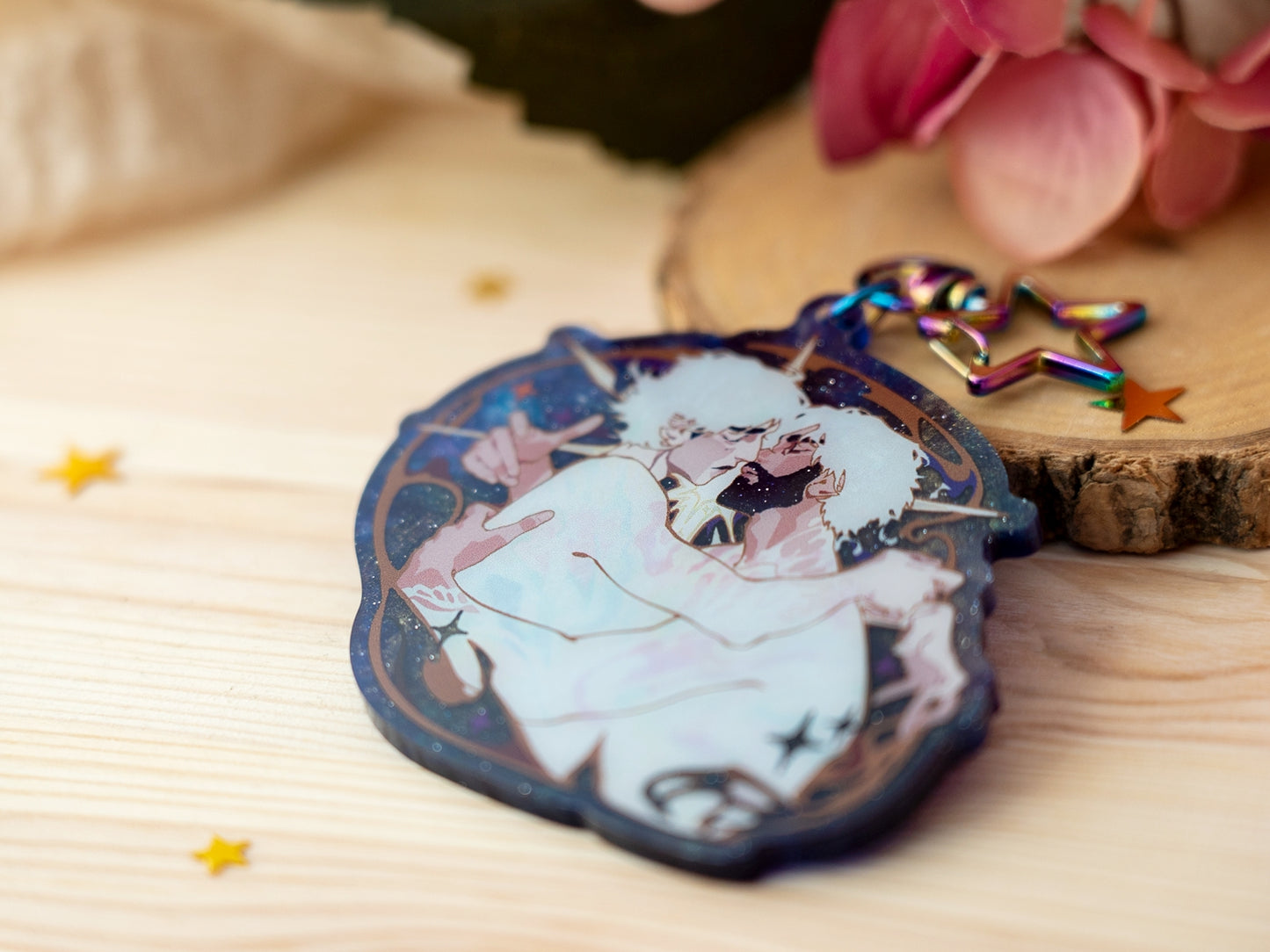 Jayvik  - Acrylic Pearl Charm