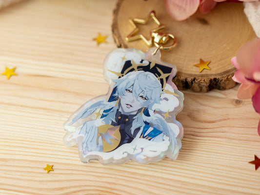 Sunday  - Acrylic Shell Charm