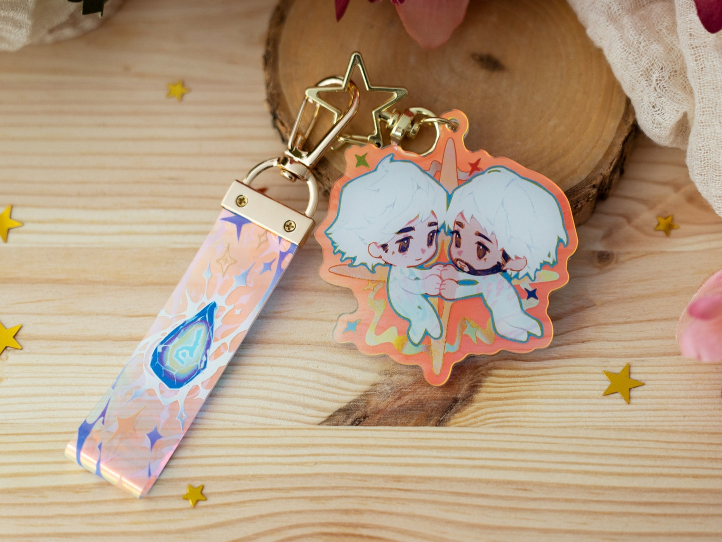 Jayvik  - Holo Lanyard Charm