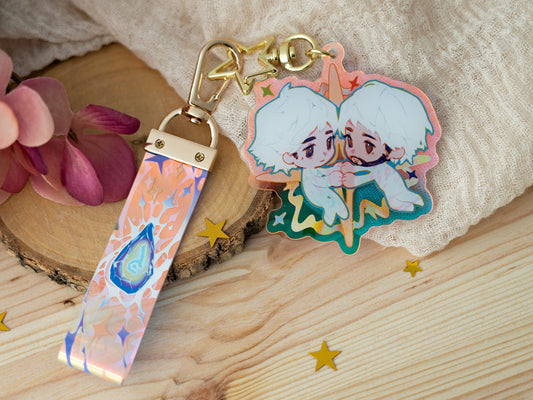 Jayvik  - Holo Lanyard Charm
