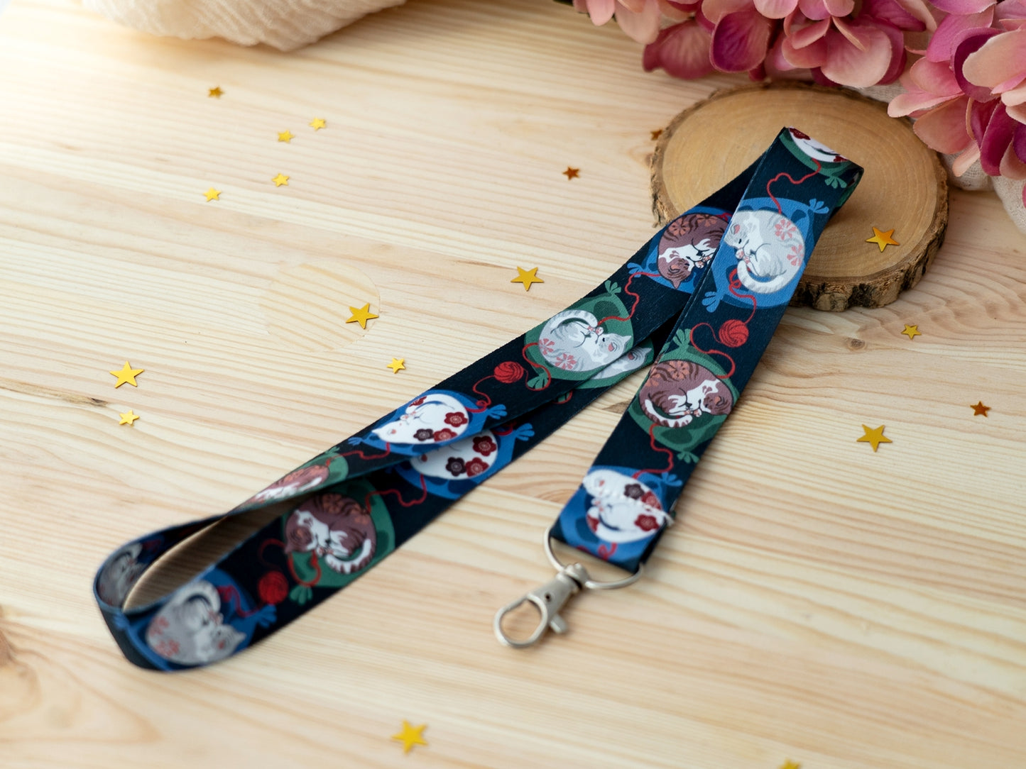 Napping Kittens - Lanyard