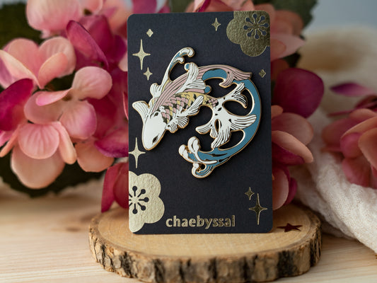 Pastel Koi - Enamel Pin