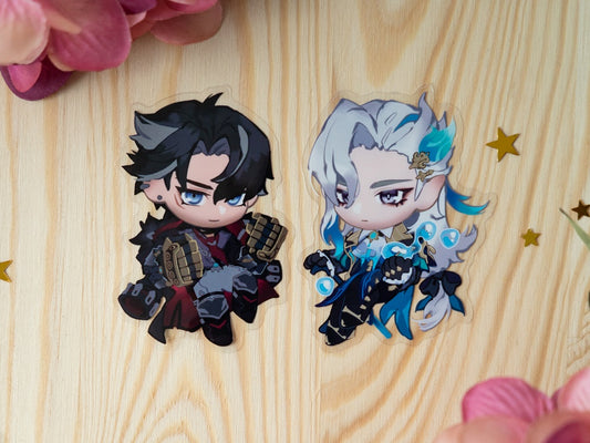 Wriolette Clear Stickers