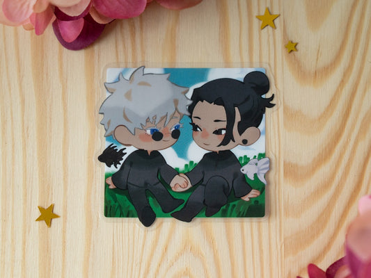 Satosugu Clear Sticker