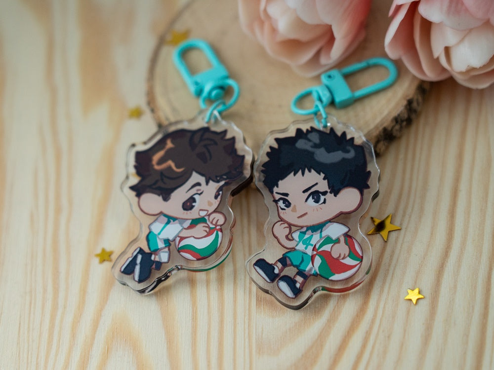 Iwaoi- Acrylic Charms