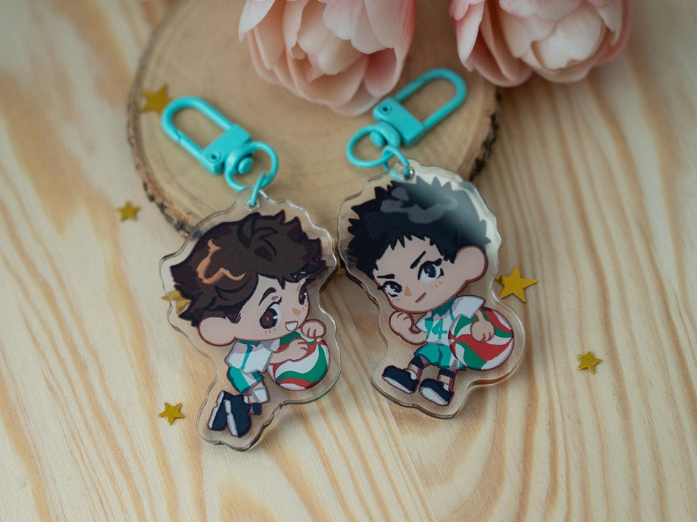 Iwaoi- Acrylic Charms