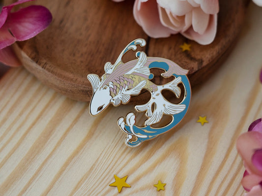 Pastel Koi - Enamel Pin