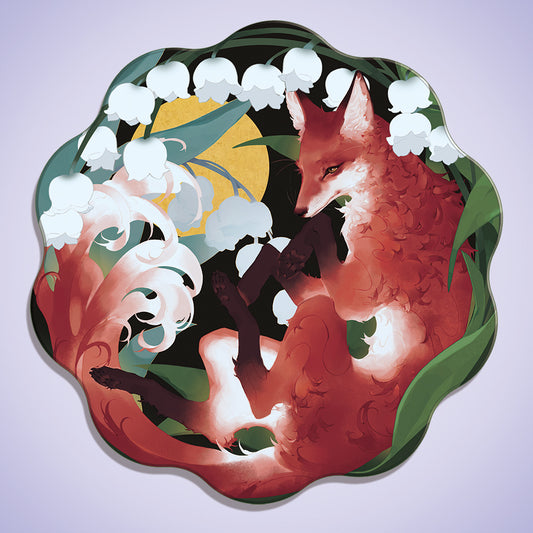 Dark Fox I Mousepad