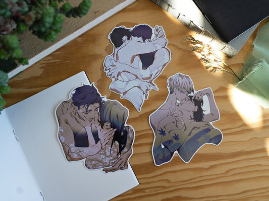 Gentle Touch Vinyl Sticker