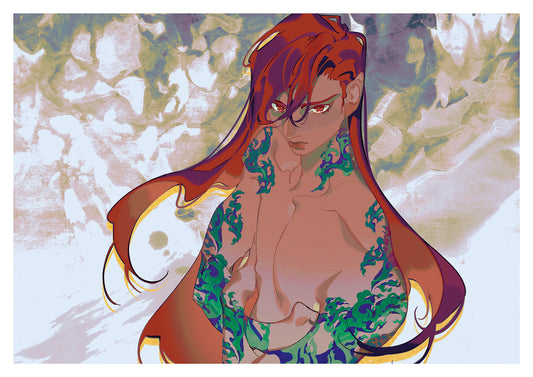 Green Fire - Art Print